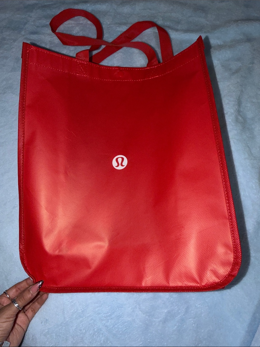 lululemon athletica Red Tote Bag